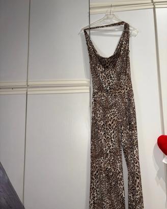 vestito leopardato