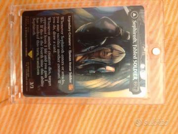 Carta Sephiroth foil magic final fantasy