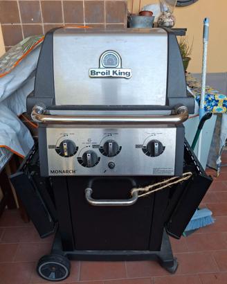 Barbecue a gas