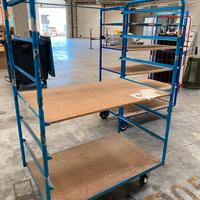 Carrello 7 ripiani professionale