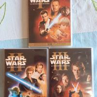 DVD "Star Wars" I, II, III