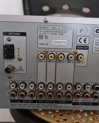 Sony STR-DE597 sinto amplificatore