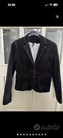 Giacca donna invernale in velluto come nuova tg.38