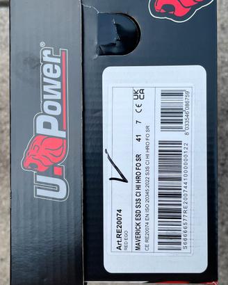 U-Power Scarpa Antinfortunistica Linea Red Maveric