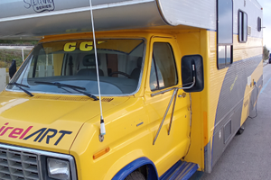 Camper ford canadese 7.2 di cilindrata