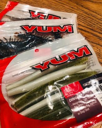 Lotto yum bass fishing 3 buste