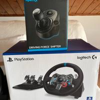 Logitech G29 Driving Force + Driving Force Shifter
