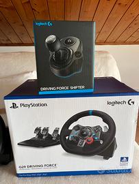 Logitech G29 Driving Force + Driving Force Shifter