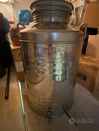 Botte acciaio 50 litri Maffei