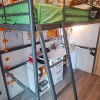 letto soppalco singolo