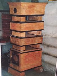 stufa  in terracotta