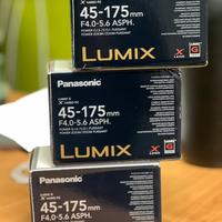 Obiettivi Panasonic Lumix G X Vario PZ 45-175mm