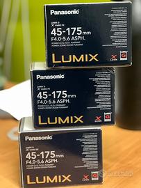 Obiettivi Panasonic Lumix G X Vario PZ 45-175mm