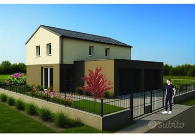 Villa di 130 m² con 4 locali e box auto doppio a S