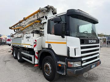 SCANIA P 114-380 pompa per calcestruzzo CIFA 35 m