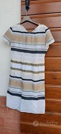 Vestito a righe taglia 42