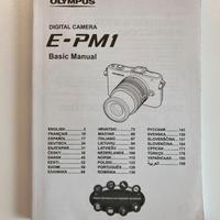 Libretto istruzioni Olympus E-PM1