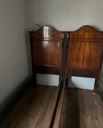 Letti antichi con reti ortopediche seminuovi