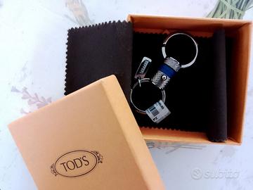 Tod's portachiavi con doppio anello Ferrari