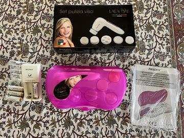 spazzola viso + batterie