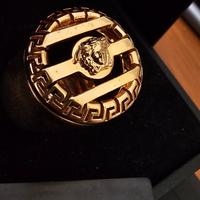 ANELLO VERSACE PLACATO ORO