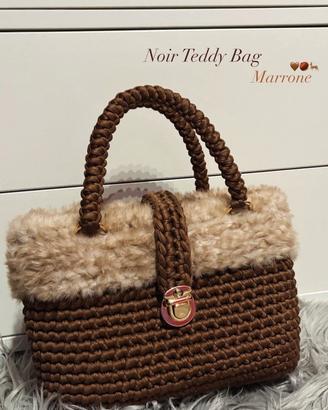 Noir Teddy Bag Marrone 