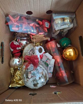 Lotto addobbi Campane e Angioletti Natale
