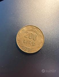 5 Lire 1954 “Delfino” e 200 Lire 1988 “Lavoro”