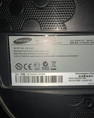 Monito TV samsung 23 pollice.