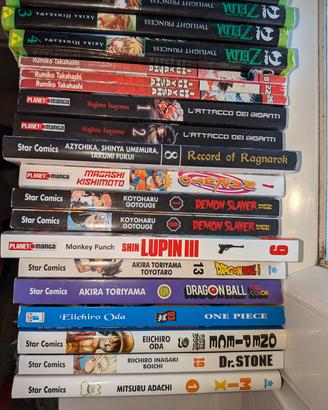 Lotto 44 Fumetti MANGA