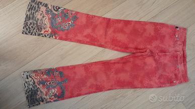 Jeans Roberto Cavalli bootcut rossi
