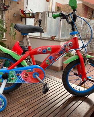 Bicicletta bambino PJ Masks