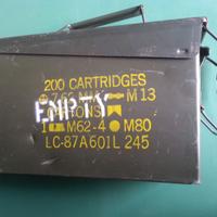 Valigetta cassa scatola ferro portamunizioni NATO