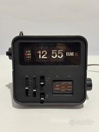 ELAC RD100 Radiosveglia Flip Clock Vintage Anni 70