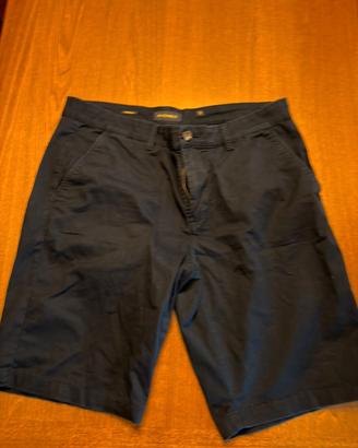 pantaloncini jeans piombo