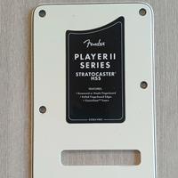 Backplate Fender Stratocaster Player II aged white