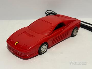 Telefono Ferrari Testarossa vintage rosso