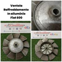 Ventola raffreddamento Fiat 600/d in alluminio