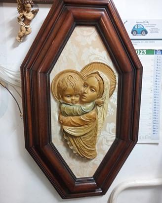 quandro con cornice in legno