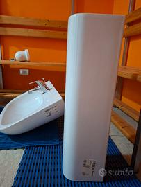  lavabo con colonna ,bidet  e vaso terra