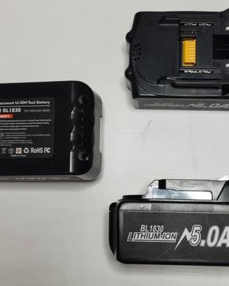 🔋 Batterie Makita 18V 5.0Ah BL1850 Nuove