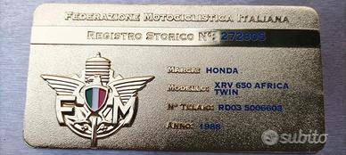 Honda XRV 650 Africa Twin - 1988