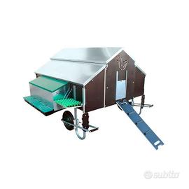 Pollaio Mobile per Galline Ovaiole  25 Animali