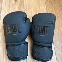 Guanti boxe leone black edition