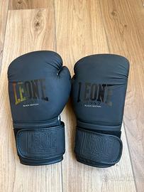 Guanti boxe leone black edition