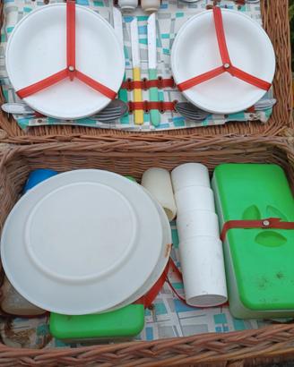 Cesta picnic vintage