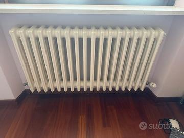 Termosifoni in ghisa con valvole termostatiche