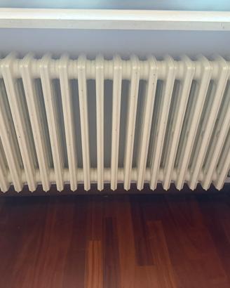 Termosifoni in ghisa con valvole termostatiche