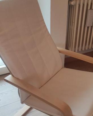 Poltrona Ikea Pello con cuscini Poang