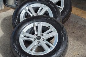 Set 4 Cerchi e Gomme Audi da 17